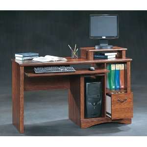  Sauder Camden County Computer Desk in Planked Cherry 