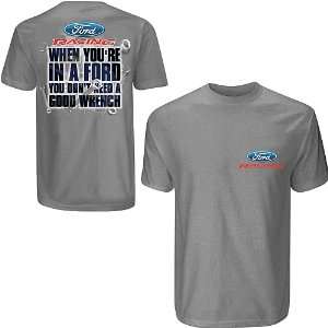  Checkered Flag Sports Ford Racing T Shirt: Sports 