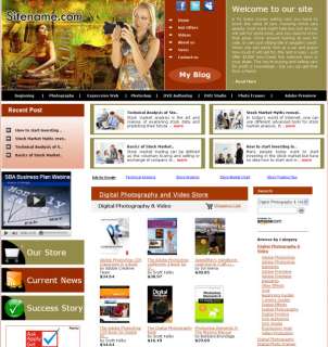 website features attractive design the featured blogs are designed by