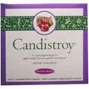  NatureS Secret Candistroy Tabs (1x60+60) Health 