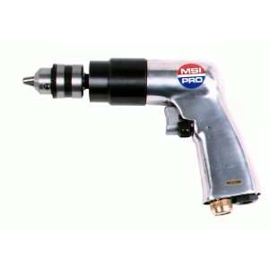 MSI PRO SM905 3/8 Inch Reversible Pneumatic Drill with Keyed Jacobs 