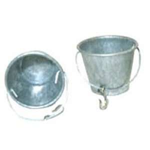  Model Horse Galvanized Stall Buckets Toys & Games