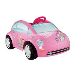   Battery Powered Pink Barbie Beetle Volkswagen Riding Toy Girls New