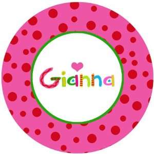 Candy Land Valentine Personalized Melamine Plate  Toys & Games 