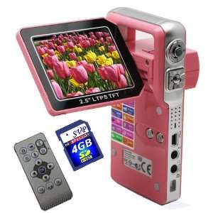   with a 2.5 TFT LCD Monitor (Free 4GB SDHC Card)