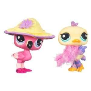   Collector Pet Pairs Series 1 Figures Flamingo Ostrich: Toys & Games