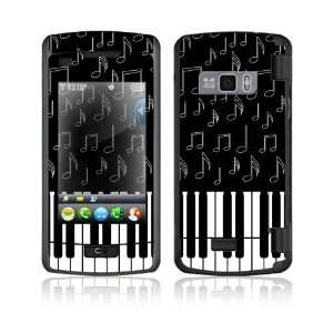  LG enV Touch (VX1100) Decal Skin   I Love Piano 