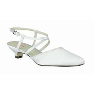   Paradox London LILLY WHITE Lilly Pump in White Size: 6, Color: White