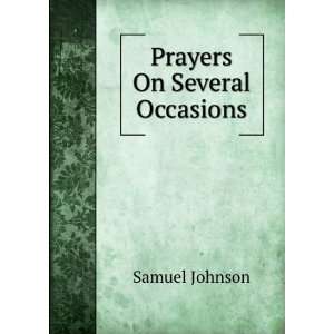  Prayers On Several Occasions Samuel Johnson Books
