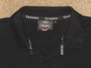 AUTHENTIC GUINNESS BEER MENS POLO SHIRT SIZE XXL 2XL IRELAND  