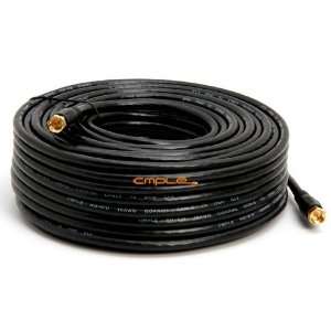   RG6 F Type Coaxial 18AWG CL2 Rated 75Ohm Cable   100ft Electronics