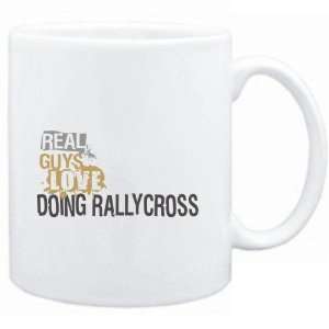 Mug White  Real guys love doing Rallycross  Sports  