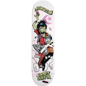  Foundation Duffel Weirdo Skateboard Deck   8.25 x 32.25 