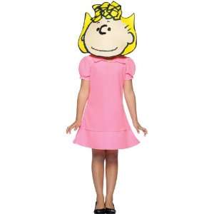  Peanuts Sally Costume Child Medium 7 10: Toys & Games