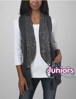   product,entityNameJuniors Hot Tempered™ Sequin Vest