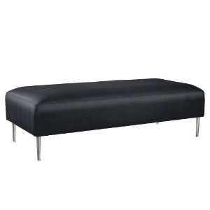  High Point Contemporary ThreeSeat Bench in Vinyl Office 