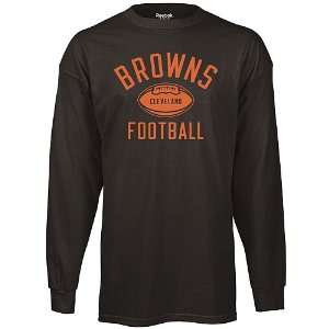   Browns End Zone Work Out Long Sleeve T Shirt