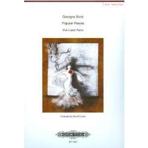 Bizet, Georges   Popular Pieces for Violin and Piano   Arranged by 