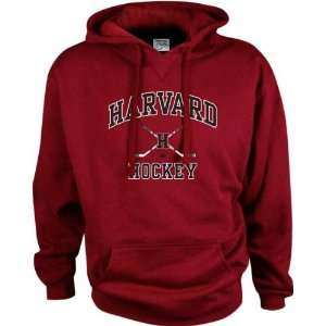  Harvard Crimson Perennial Hockey Hooded Sweatshirt Sports 