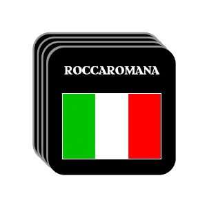   Italy   ROCCAROMANA Set of 4 Mini Mousepad Coasters 