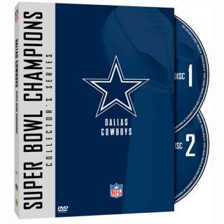 Warner Brothers Dallas Cowboys Super Bowl Champions DVD Collection 