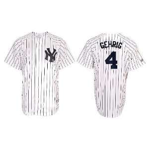  Lou Gehrig New York Yankees MLB Throwback Tackle Twill 