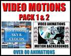 video motion backgrounds sky abstract loops animations returns not 