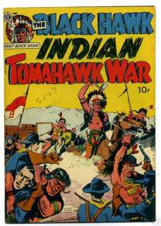 BLACK HAWK INDIAN TOMAHAWK WAR #1 AVON  