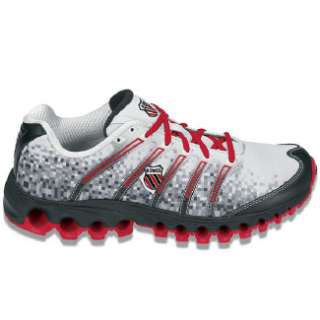 Athletics K Swiss Mens Tubes Run 100 Silver/Black/Red Shoes 