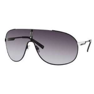 Carrera 8 Black Matte White Matte / Gray Gradient Sunglasses