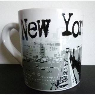  Mug Wrap Around Design with Empire State Building, Statue of Liberty 