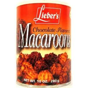 Liebers Chocolate Macaroons 10 oz  Grocery & Gourmet Food