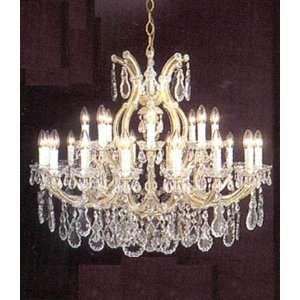 Maria Theresa chandelier H.33 w.43 18 lights