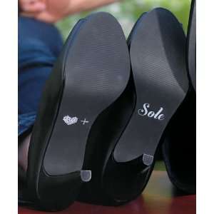  Heart and Sole Shoe Decals   Bridal Accessories 