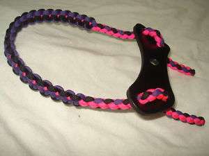 On Target Passion II Bow Wrist Sling in Neon Pink/Purple/Black for 