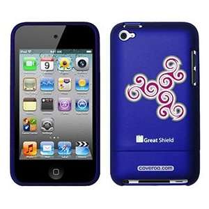  Twirl Fit Purple on iPod Touch 4g Greatshield Case 