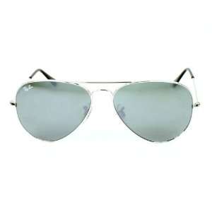  Ray Ban RB3025 W3277 Silver Crystal/Gray Mirror 58mm 