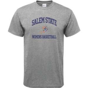 Salem State Vikings Sport Grey Varsity Washed Womens Basketball Arch 
