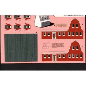   Card + Construction Paper   Dutch Colonial House: Office Products