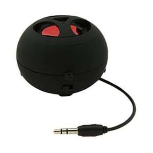   iPhone 4S 4 Black Red Universal Mini Portable Rechargeable Speaker 3