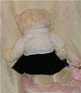1997 BUILD A BEAR READY FOR A RECORD HOP W/POODLE SKIRT  