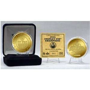  Edmonton Oilers 2006 Stanley Cup Champions 24kt Gold Coin 