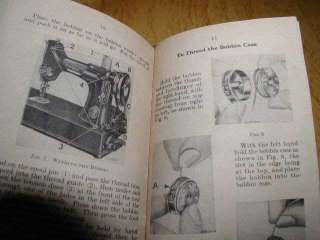 Singer Featherweight 221 Sewing Machine Manual   GREEN  