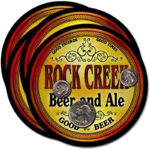 Rock Creek , WI Beer & Ale Coasters   4pk