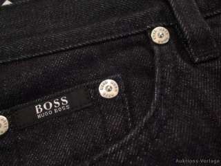 NEU   HUGO BOSS Jeans TEXAS 38/34 Hose SCHWARZ Black Label 50132109 