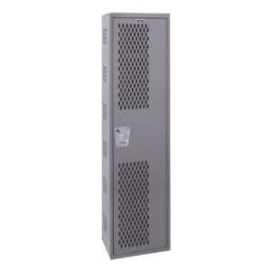  All Welded Ventilated One Wide Single Tier Locker 