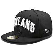 Mens New Era Oakland Raiders Draft 59FIFTY® Structured Fitted Hat 