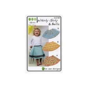  Whirly Girly and Bella Skirts Pattern by Olive Ann Designs 
