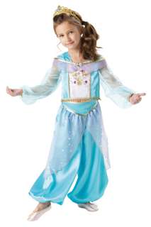 Disney Mädchen Kleid Kinder Kostüm Prinzessin Jasmin Größe 5 bis 6 
