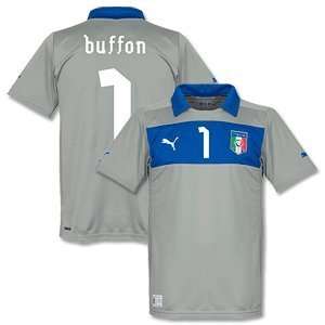  12 13 Italy Home GK Jersey + Buffon 1 (Fan Style) Sports 